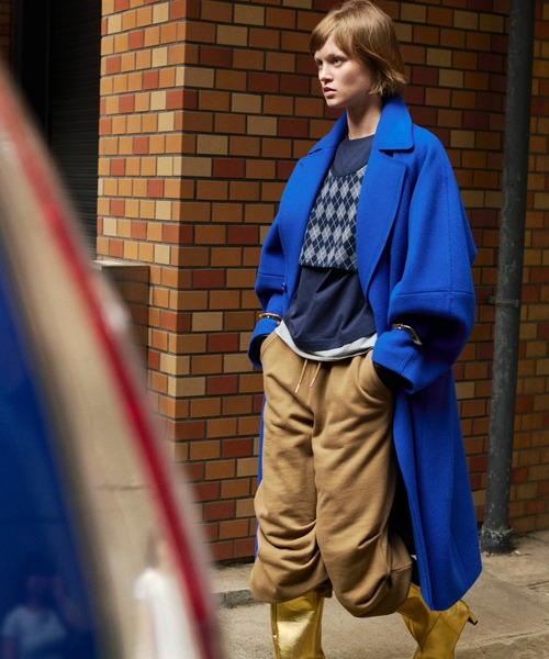 MAISON SPECIAL(メゾンスペシャル)の「【2026Autumn PRE-ORDER】Hem Tuck Sweatpants/裾タックスウェットパンツ(スウェットパンツ・レディース・ライトグレー/キャメル/チャコールグレー・38/36)」の4枚目の写真