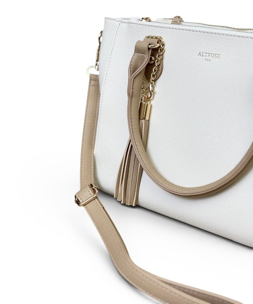 CHELSEA New York(チェルシーニューヨーク)の「タバサ2WAYトート(トートバッグ・レディース・ブラック/グレー×サックスブルー/ブラック×カーキ/ホワイト系その他・FREE)」の19枚目の写真