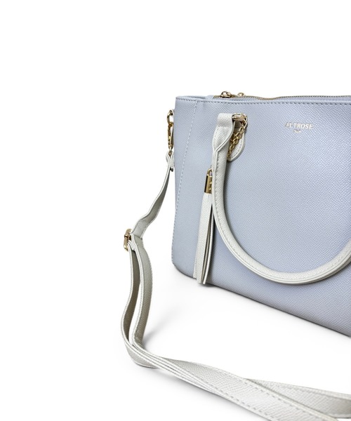 CHELSEA New York(チェルシーニューヨーク)の「タバサ2WAYトート(トートバッグ・レディース・ブラック/グレー×サックスブルー/ブラック×カーキ/ホワイト系その他・FREE)」の13枚目の写真