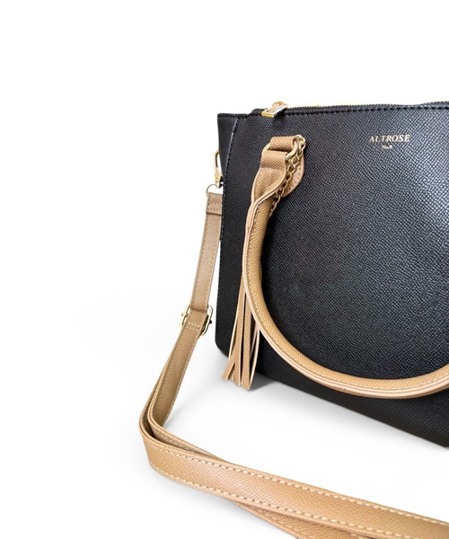 CHELSEA New York(チェルシーニューヨーク)の「タバサ2WAYトート(トートバッグ・レディース・ブラック/グレー×サックスブルー/ブラック×カーキ/ホワイト系その他・FREE)」の8枚目の写真