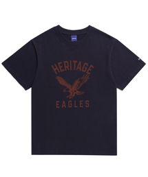 STAFF ONLY（スタッフオンリー）の「HERITAGE EAGLES SYMBOL TEE (NAVY)（Tシャツ/カットソー）」