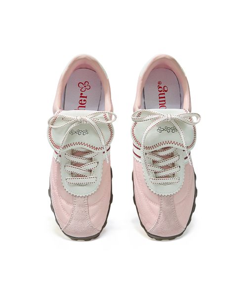 HERYOUNG(ホヨン)の「マリアスニーカー(ローズ)(スニーカー・レディース・ライトピンク・23cm/24cm/25cm/26cm)」の3枚目の写真