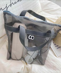 urbanfemine./メッシュトートバッグ スパバッグ プールバッグ ジムバッグ 温泉バッグ U7626