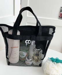 urbanfemine./メッシュトートバッグ スパバッグ プールバッグ ジムバッグ 温泉バッグ U7626