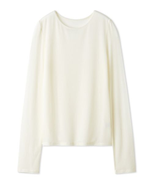 emmi（エミ）の「レイヤードカットソー（Tシャツ/カットソー・レディース・その他/ブラウン/グレー・F）」の17枚目の写真