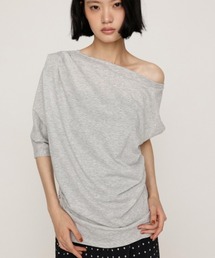 DEFORMED DRAPE TOPS ディフォームドドレープトップス 夏服 秋服 冬服