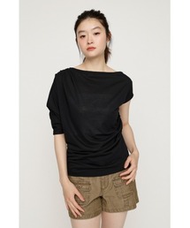 DEFORMED DRAPE TOPS ディフォームドドレープトップス 夏服 秋服 冬服