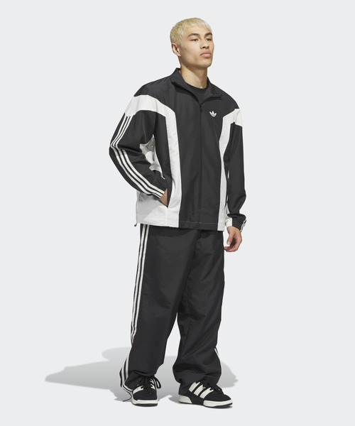 adidas(アディダス)の「オリジナルス バスケットボール ウインドブレーカー ジャケット / アディダスオリジナルス adidas Originals(ブルゾン・メンズ・ブラック・X-SMALL/X-LARGE/MEDIUM/SMALL/LARGE/XX-LARGE)」の7枚目の写真