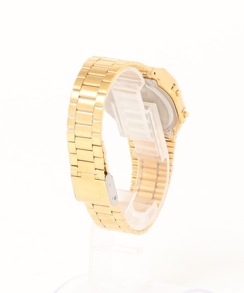 CASIO(カシオ)の「【RE】【CASIO(カシオ)】BASIC DIGITAL METALLIC(デジタル腕時計・メンズ・ゴールド/ブラック系その他/ブラック系その他2・FREE)」の7枚目の写真