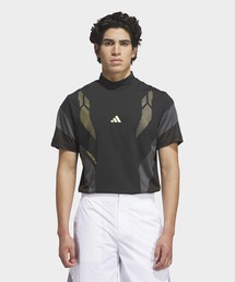 コードカオス モックネック 半袖ポロシャツ【adidas Golf/アディダスゴルフ】
