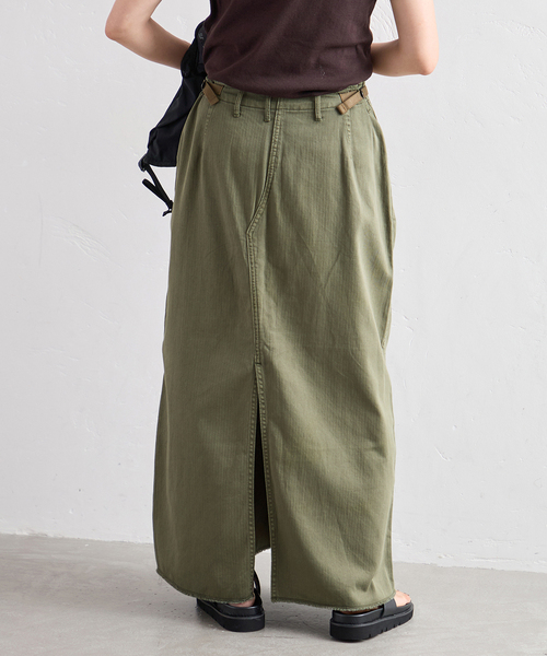 JOURNAL STANDARD(ジャーナルスタンダード)の「Military Cargo Skirt(スカート・レディース・カーキ/ホワイト・38/36)」の17枚目の写真