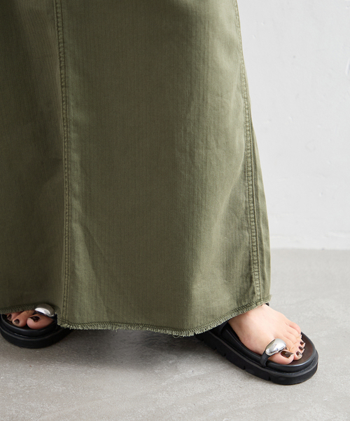 JOURNAL STANDARD(ジャーナルスタンダード)の「Military Cargo Skirt(スカート・レディース・カーキ/ホワイト・38/36)」の20枚目の写真