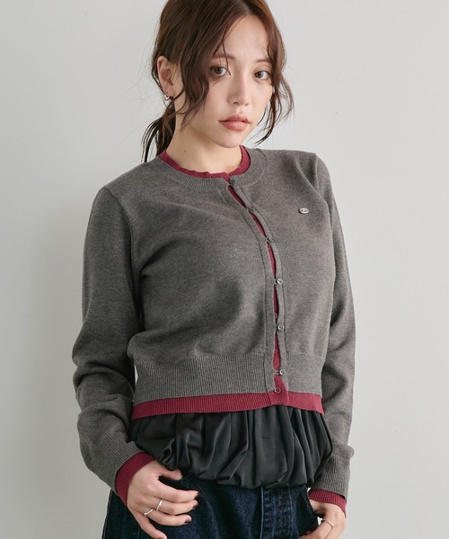archives(アルシーヴ)の「カップ付きバルーンキャミソール(キャミソール・レディース・Black/Off White・MEDIUM)」の2枚目の写真