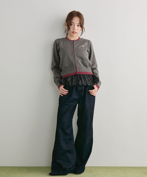 archives(アルシーヴ)の「カップ付きバルーンキャミソール(キャミソール・レディース・Black/Off White・MEDIUM)」の16枚目の写真