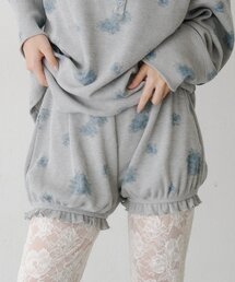 Kastane | 【新色追加/セットアップ対応/花柄&無地】フラワーワッフルショートパンツ(その他パンツ)