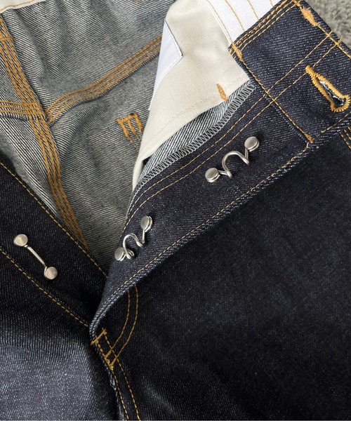 KAIKO(カイコー)の「KAIKO Sturdy denim pants(デニムパンツ・メンズ・インディゴブルー・1/3/2)」の6枚目の写真