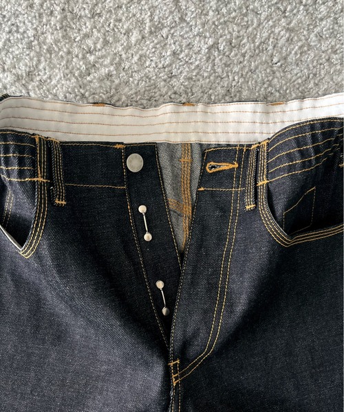 KAIKO(カイコー)の「KAIKO Sturdy denim pants(デニムパンツ・メンズ・インディゴブルー・1/3/2)」の3枚目の写真
