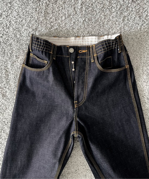 KAIKO(カイコー)の「KAIKO Sturdy denim pants(デニムパンツ・メンズ・インディゴブルー・1/3/2)」の2枚目の写真