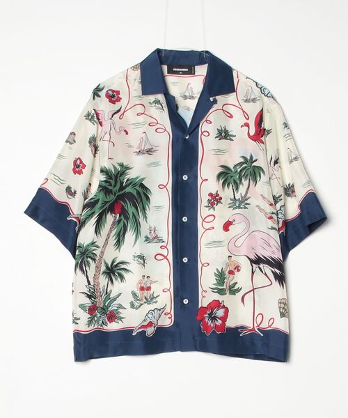 DSQUARED2(ディースクエアード)の「Aloha Souvenir Shirt/0261(シャツ/ブラウス・メンズ・マルチ・44)」の1枚目の写真