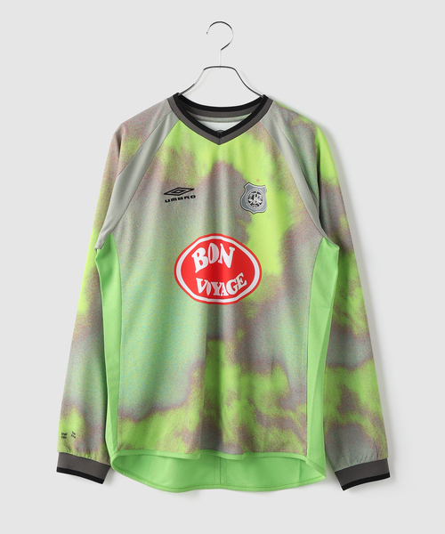 bal(バル)の「BAL × UMBRO LS SOCCER JERSEY(Tシャツ/カットソー・メンズ・ライトグリーン/チャコールグレー・2)」の2枚目の写真