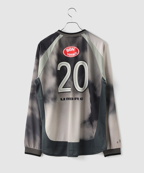 bal(バル)の「BAL × UMBRO LS SOCCER JERSEY(Tシャツ/カットソー・メンズ・ライトグリーン/チャコールグレー・2)」の3枚目の写真