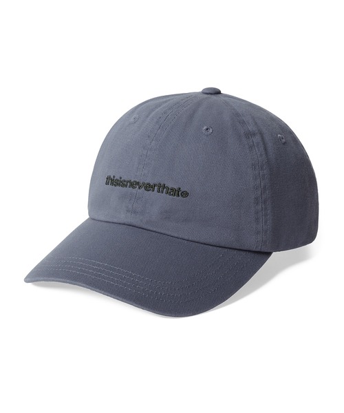 thisisneverthat(ディスイズネバーザット)の「T-Logo Cap(キャップ・メンズ・レッド系その他2/アイボリー/グレイッシュブルー/チャコール/ブラウン・FREE)」の4枚目の写真