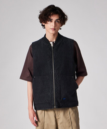 Dickies（ディッキーズ）の「Dickies(R) × PS Paul Smith 刺し子ブラックデニム ワークベスト / 262251 DC003B（その他アウター）」