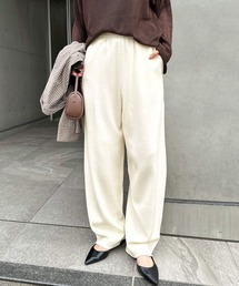 ニットカーブパンツ