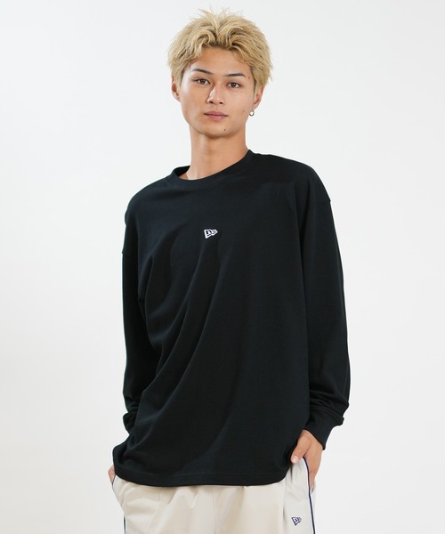 NEW ERA(ニューエラ)の「NEW ERA/ニューエラ 長袖 Tシャツ ロンT 15135440/15135442(Tシャツ/カットソー・メンズ・ブラック/ホワイト・XL/M/L)」の8枚目の写真