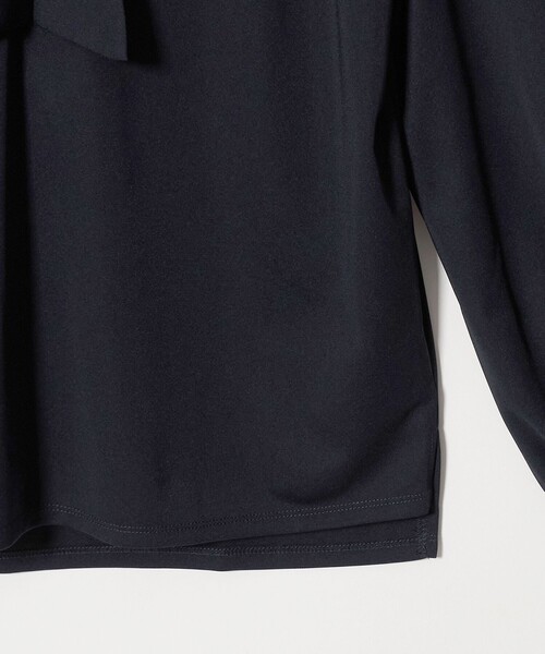 A DAY IN THE LIFE UNITED ARROWS（アデイインザライフユナイテッドアローズ）の「スムース ボウタイカットソー ＜A DAY IN THE LIFE＞（Tシャツ/カットソー・レディース・ライトブルー/オフホワイト/ネイビー・FREE）」の13枚目の写真