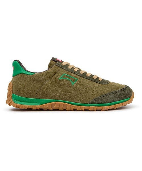 CAMPER（カンペール）の「[カンペール] DRIFT WALK / レザースニーカー（スニーカー・レディース・カーキ・23.5cm/25.0cm/24.0cm/22.5cm/23.0cm）」の2枚目の写真
