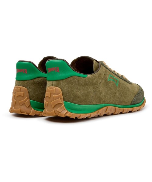CAMPER（カンペール）の「[カンペール] DRIFT WALK / レザースニーカー（スニーカー・レディース・カーキ・23.5cm/25.0cm/24.0cm/22.5cm/23.0cm）」の3枚目の写真