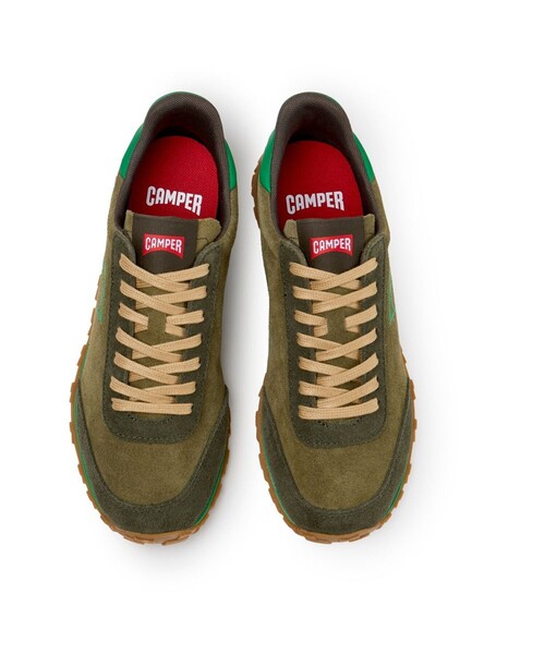 CAMPER（カンペール）の「[カンペール] DRIFT WALK / レザースニーカー（スニーカー・レディース・カーキ・23.5cm/25.0cm/24.0cm/22.5cm/23.0cm）」の4枚目の写真
