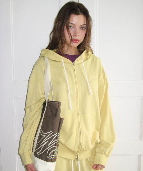 AMESWORLDWIDE（アメスワールドワイド）の「CLASSIC EASY HOODIE ZIP-UP YELLOW（パーカー・メンズ・その他・SMALL/FREE）」の2枚目の写真