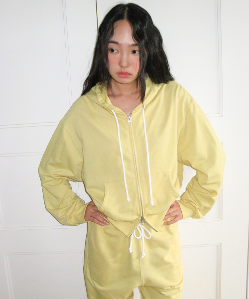 AMESWORLDWIDE（アメスワールドワイド）の「CLASSIC EASY HOODIE ZIP-UP YELLOW（パーカー・メンズ・その他・SMALL/FREE）」の3枚目の写真