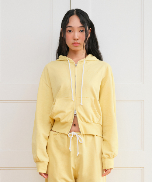 AMESWORLDWIDE（アメスワールドワイド）の「CLASSIC EASY HOODIE ZIP-UP YELLOW（パーカー・メンズ・その他・SMALL/FREE）」の5枚目の写真