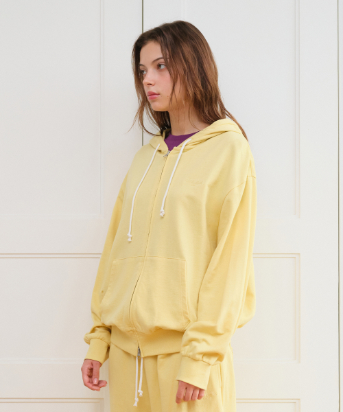 AMESWORLDWIDE（アメスワールドワイド）の「CLASSIC EASY HOODIE ZIP-UP YELLOW（パーカー・メンズ・その他・SMALL/FREE）」の8枚目の写真