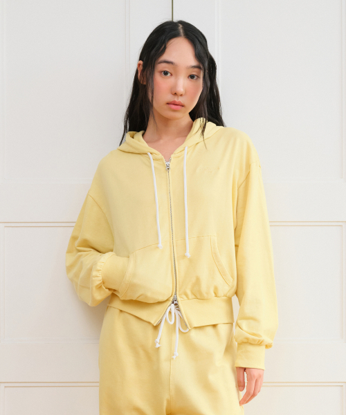 AMESWORLDWIDE（アメスワールドワイド）の「CLASSIC EASY HOODIE ZIP-UP YELLOW（パーカー・メンズ・その他・SMALL/FREE）」の9枚目の写真