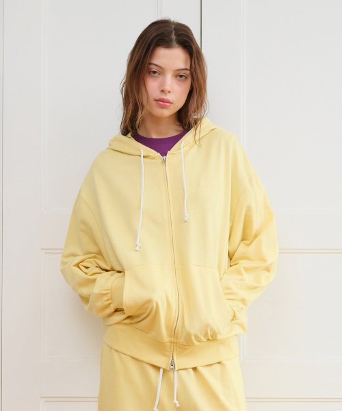 AMESWORLDWIDE（アメスワールドワイド）の「CLASSIC EASY HOODIE ZIP-UP YELLOW（パーカー・メンズ・その他・SMALL/FREE）」の10枚目の写真