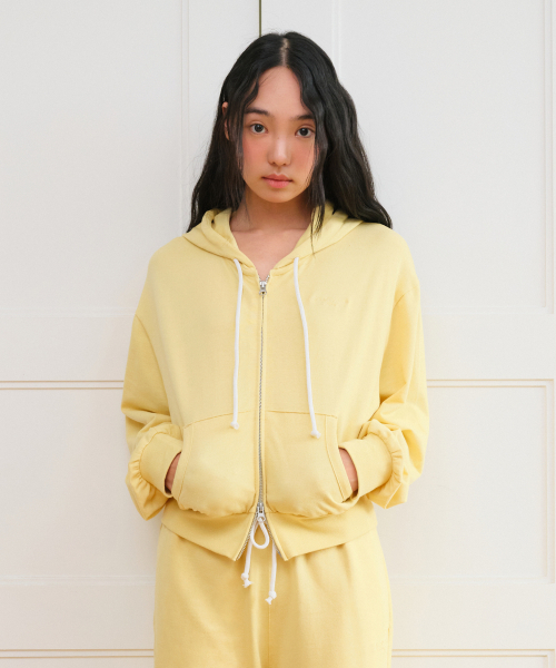 AMESWORLDWIDE（アメスワールドワイド）の「CLASSIC EASY HOODIE ZIP-UP YELLOW（パーカー・メンズ・その他・SMALL/FREE）」の11枚目の写真