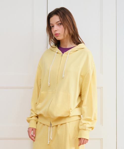 AMESWORLDWIDE（アメスワールドワイド）の「CLASSIC EASY HOODIE ZIP-UP YELLOW（パーカー・メンズ・その他・SMALL/FREE）」の12枚目の写真