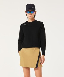 【最新】 オークリー ELEVATE SURFACE SWEATER CREW 3.0/ニットトップス/ゴルフ/レディース/OAKLEY