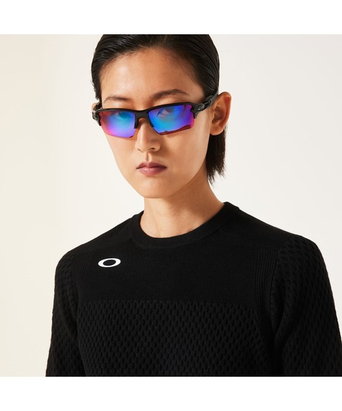 OAKLEY(オークリー)の「【最新】 オークリー ELEVATE SURFACE SWEATER CREW 3.0/ニットトップス/ゴルフ/レディース/OAKLEY(ニット/セーター・レディース・ブルーグレー/ブラック/ホワイト・L/XS/S/M)」の7枚目の写真