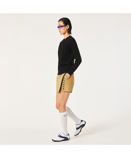 OAKLEY(オークリー)の「【最新】 オークリー ELEVATE SURFACE SWEATER CREW 3.0/ニットトップス/ゴルフ/レディース/OAKLEY(ニット/セーター・レディース・ブルーグレー/ブラック/ホワイト・L/XS/S/M)」の6枚目の写真