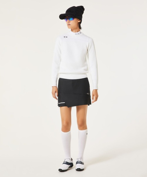 OAKLEY(オークリー)の「【最新】 オークリー ELEVATE SURFACE SWEATER CREW 3.0/ニットトップス/ゴルフ/レディース/OAKLEY(ニット/セーター・レディース・ブルーグレー/ブラック/ホワイト・L/XS/S/M)」の12枚目の写真