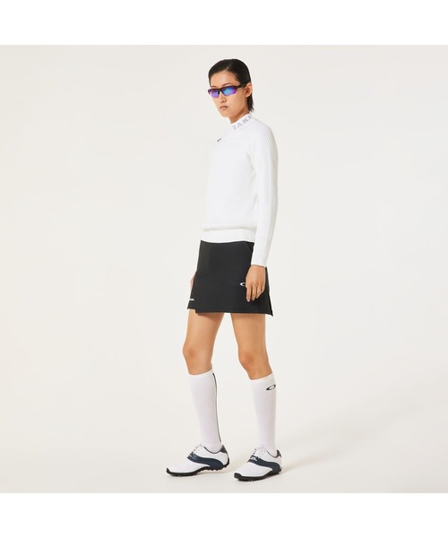 OAKLEY(オークリー)の「【最新】 オークリー ELEVATE SURFACE SWEATER CREW 3.0/ニットトップス/ゴルフ/レディース/OAKLEY(ニット/セーター・レディース・ブルーグレー/ブラック/ホワイト・L/XS/S/M)」の14枚目の写真