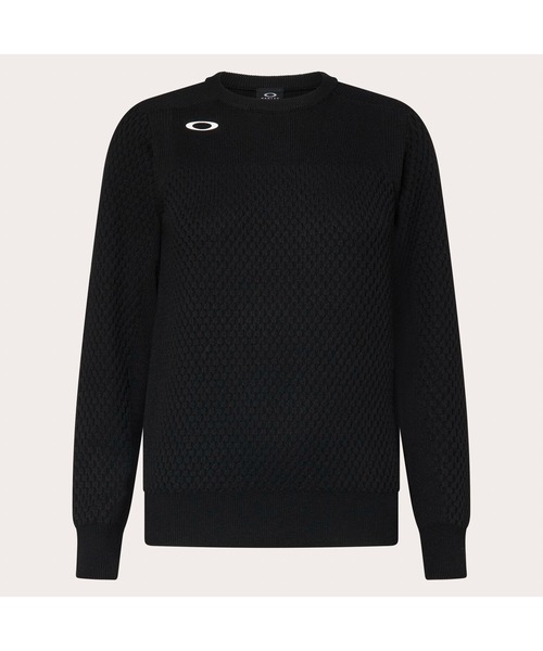 OAKLEY(オークリー)の「【最新】 オークリー ELEVATE SURFACE SWEATER CREW 3.0/ニットトップス/ゴルフ/レディース/OAKLEY(ニット/セーター・レディース・ブルーグレー/ブラック/ホワイト・L/XS/S/M)」の9枚目の写真