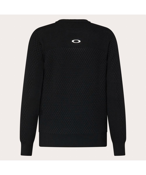 OAKLEY(オークリー)の「【最新】 オークリー ELEVATE SURFACE SWEATER CREW 3.0/ニットトップス/ゴルフ/レディース/OAKLEY(ニット/セーター・レディース・ブルーグレー/ブラック/ホワイト・L/XS/S/M)」の11枚目の写真