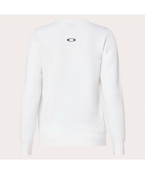 OAKLEY(オークリー)の「【最新】 オークリー ELEVATE SURFACE SWEATER CREW 3.0/ニットトップス/ゴルフ/レディース/OAKLEY(ニット/セーター・レディース・ブルーグレー/ブラック/ホワイト・L/XS/S/M)」の19枚目の写真