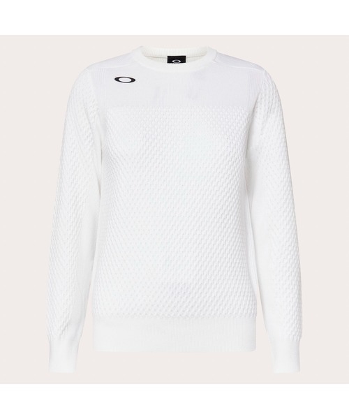 OAKLEY(オークリー)の「【最新】 オークリー ELEVATE SURFACE SWEATER CREW 3.0/ニットトップス/ゴルフ/レディース/OAKLEY(ニット/セーター・レディース・ブルーグレー/ブラック/ホワイト・L/XS/S/M)」の17枚目の写真